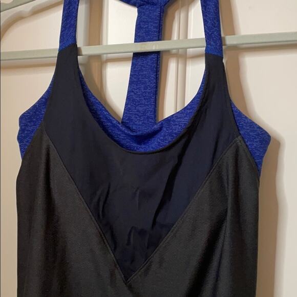 Under Armour studio lux tank black & blue S - Picture 6 of 6